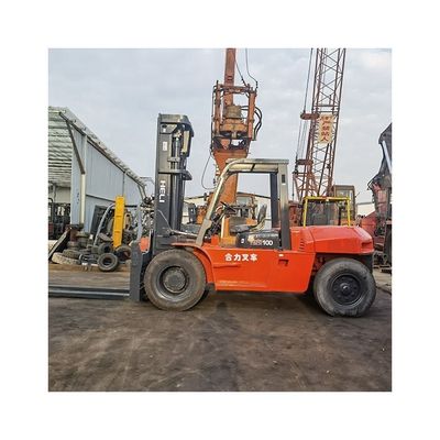 2012 Heli 10Ton Dieselmotor Gabelstapler mit 10000kg Kapazität und Routine Gabellänge