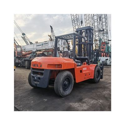 2012 Heli 10Ton Dieselmotor Gabelstapler mit 10000kg Kapazität und Routine Gabellänge