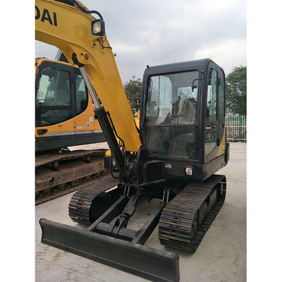 Gebrauchte HYUNDAI 60 Baggermaschine Gewicht 10000 KG und geringe Arbeitszeiten 2001-4000