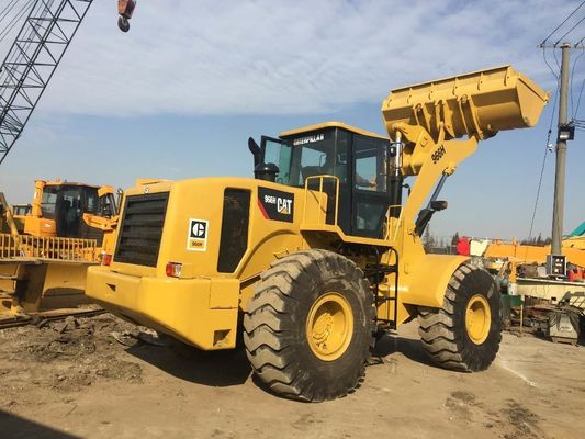 Caterpillar 966H Modell 2021 Lkw-Ladegerät 6 Tonnen Radlader für den Straßenbau