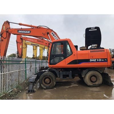 2020 Gebraucht Doosan DH210W-7 Bagger Radbagger aus Korea Original Doosan Motor