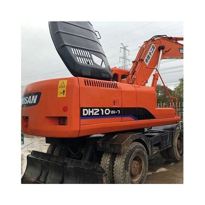 2020 Gebraucht Doosan DH210W-7 Bagger Radbagger aus Korea Original Doosan Motor