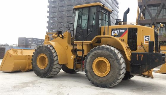 CAT 966H Gebrauchtradlader in gutem Zustand mit Originalmotor und verhandelbaren Arbeitszeiten