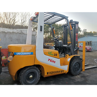 Routine-Forkbreite TCM 3 Tonnen 3,5 Tonnen Diesel-Forklift mit ISUZU YANMAR MISUBISHI Motor