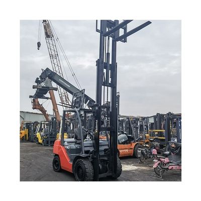 Herstellung von 3,5 Tonnen großen Diesel-Forklift mit Palettenlastwagen für Halblifter und Routine-Forkbreite