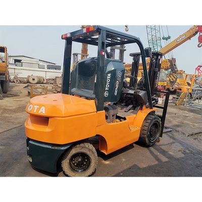 Japanische Gabelstapler Gebraucht Toyota 7f30 Diesel Gabelstapler 3 Tonnen Telehandler Routine Gabelbreite