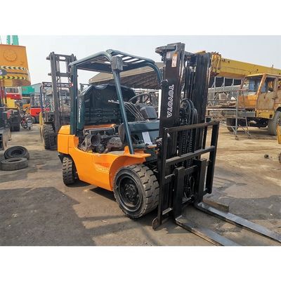 Japanische Gabelstapler Gebraucht Toyota 7f30 Diesel Gabelstapler 3 Tonnen Telehandler Routine Gabelbreite