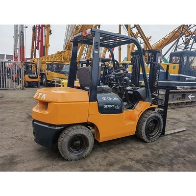 Erschwingliche Toyota 5Ton 7f50 Gabelstapler Hangcha Handfahrzeuge Elektrische Gabelstapler