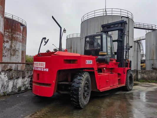 Gebrauchtes Mitsubishi FD250 25 Tonnen Diesel Gabelstapler Gesamtgröße 3254*1086*2000