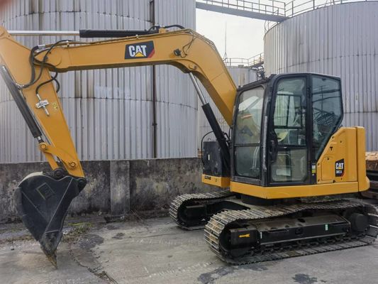 Gebrauchtes Baggerzeugnis CAT 307.5 mit Original-Hydraulikventil und Gummibändern aus Japan