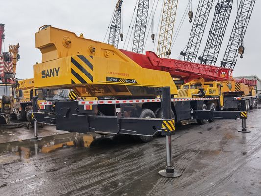 Original 50 Tonnen Sany QY50 Gebrauchtlastwagen Kran 57m mobile Baumaschinen