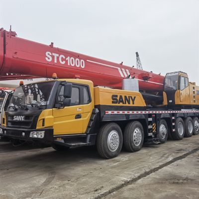 Gebraucht SANY STC1000 Lkw-Kran mit Original-Hydraulikventil in Original-Großformat