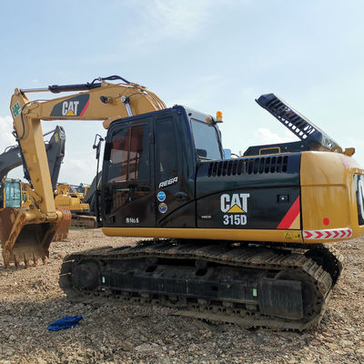 2001-4000 Arbeitszeiten CAT 315D Mittelgroßer Bagger 15 Tonnen Gebrauchtes Crawlerbagger