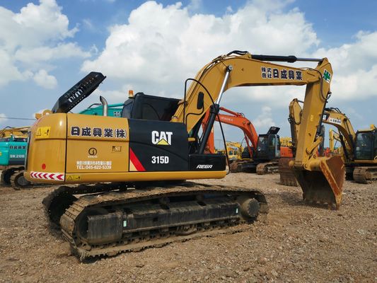 2001-4000 Arbeitszeiten CAT 315D Mittelgroßer Bagger 15 Tonnen Gebrauchtes Crawlerbagger
