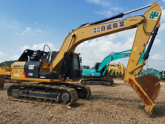 2001-4000 Arbeitszeiten CAT 315D Mittelgroßer Bagger 15 Tonnen Gebrauchtes Crawlerbagger