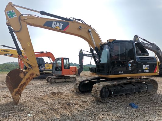 2001-4000 Arbeitszeiten CAT 315D Mittelgroßer Bagger 15 Tonnen Gebrauchtes Crawlerbagger