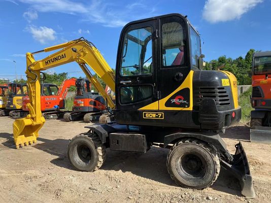Original Hydraulikpumpe Gebraucht Hyundai 60 Räder Bagger mit 4m3 Eimer Kapazität