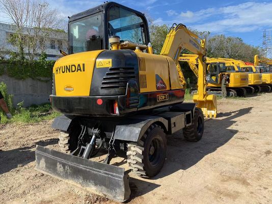 Original Hydraulikpumpe Gebraucht Hyundai 60 Räder Bagger mit 4m3 Eimer Kapazität