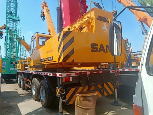 Gebraucht SANY Lkw-Kran 55 Tonnen mit Original-Hydraulikventil in gutem Zustand
