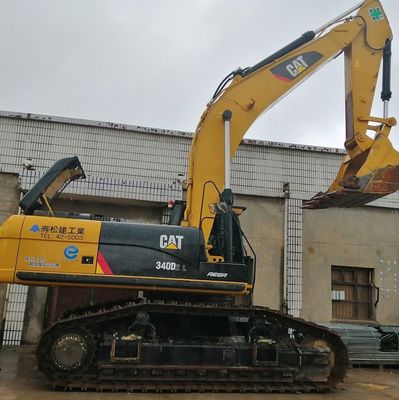 1M3 Eimerkapazität CAT Crawler Bagger 340D2 340 342D2 mit 2001-4000 Arbeitsstunden