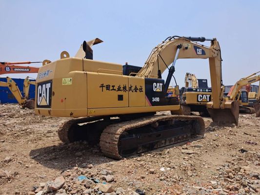 Niedrige Arbeitszeit CAT 349D Hydraulischer Crawler Bagger 49TON mit Originalmotor