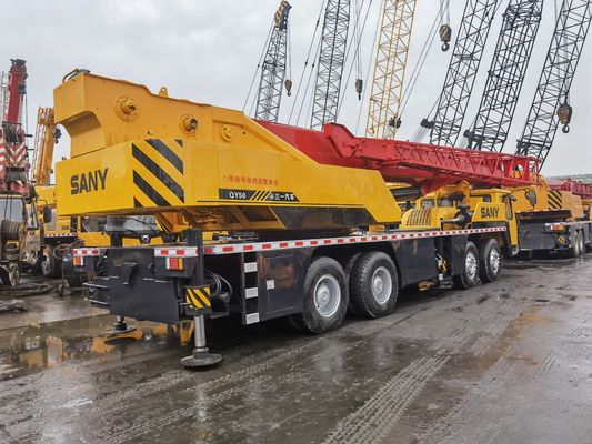 50 Tonnen gebrauchtes Lkw-Kran Sany Stc500 Gebraucht hydraulischer mobiler Kran zu erschwinglichen Preisen