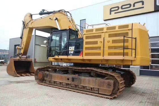 74000 KG CAT 374F Erdbewegungsbaggermaschine Gebrauchtbagger für Bauarbeiten