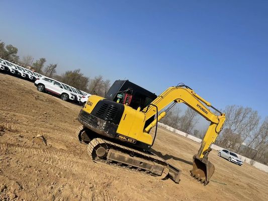 Hyundai 80 Crawler Bagger mit Original-Hydraulikzylinder in gutem Zustand