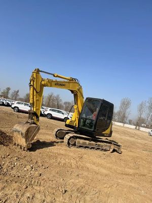 Hyundai 80 Crawler Bagger mit Original-Hydraulikzylinder in gutem Zustand