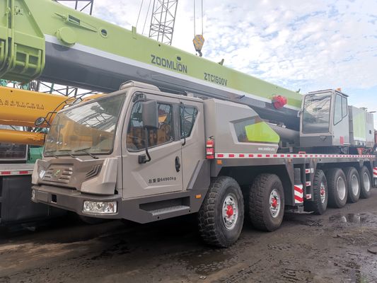 ZTC1500V QY150V 150 Tonnen Zoomlion Gebrauchtmobile Kranfahrzeug mit 2001-4000 Arbeitsstunden