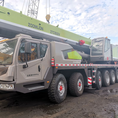 Hergestellt ZTC1500 150 Tonnen schwerer Anhänger Teleskop-Lkw-Kran mit Max. Hebhöhe 42m