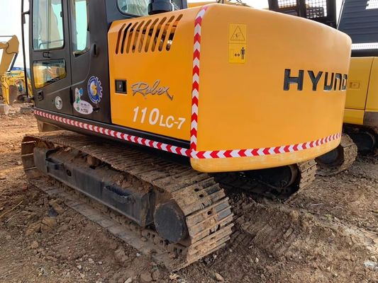 Gebrauchtes Hyundai Bagger 110 110-7 mit Original-Hydraulikventil 11TON Betriebsgewicht