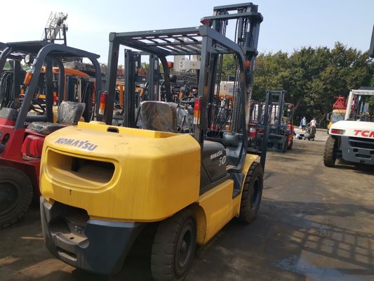 Gebrauchtes Komatsu FD50 5 Tonnen Gabelstapler japanische Hebegeräte in ausgezeichnetem Zustand