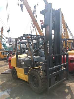 Gebrauchtes Komatsu FD50 5 Tonnen Gabelstapler japanische Hebegeräte in ausgezeichnetem Zustand