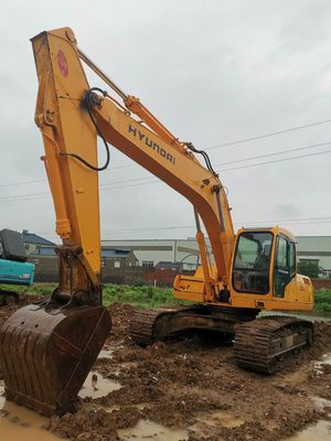 22000 KG Gebraucht Hyundai 220 220-5 Hydraulischer Bagger 22 Tonnen Betriebsgewicht