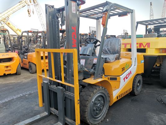 1200 mm Gabelbreite TCM 3 Tonnen 3,5 Tonnen Diesel Gabelstapler mit ISUZU YANMAR MISUBISHI-Motor