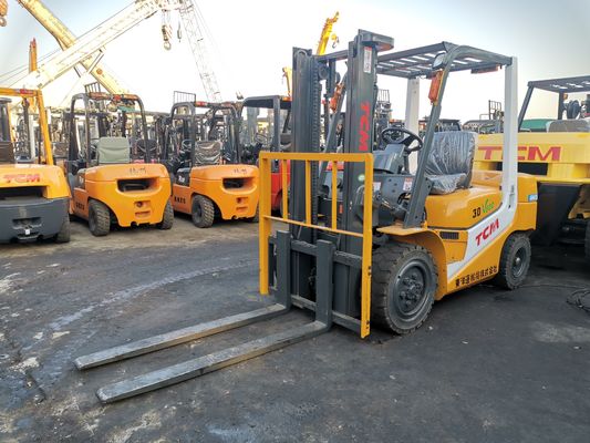 1200 mm Gabelbreite TCM 3 Tonnen 3,5 Tonnen Diesel Gabelstapler mit ISUZU YANMAR MISUBISHI-Motor