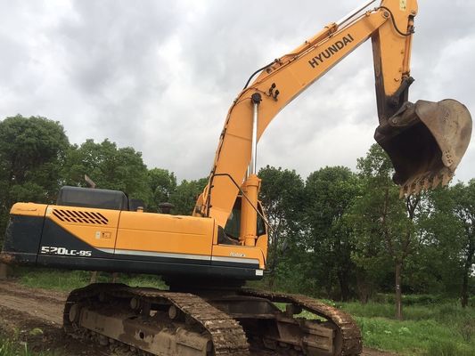 52 TON Betriebsgewicht Hyundai 520-9 Crawler Bagger mit Original-Hydraulikzylinder