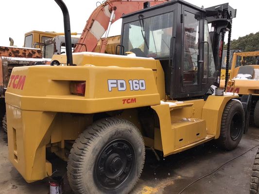 16 Tonnen 20 Tonnen Diesel-Forklift in gutem Zustand und aus TCM für Routine-Forkbreite