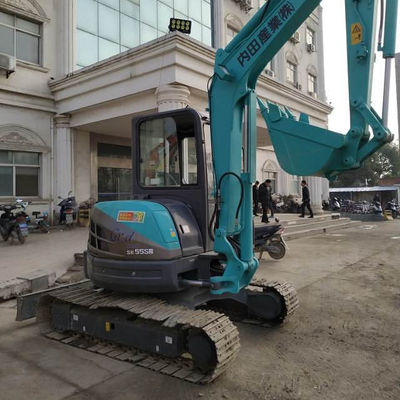 Max. Hebhöhe 44m 2021 Gebraucht Japan 5,5 Tonnen KOBELCO SK55 SK55SR-3 Minibagger