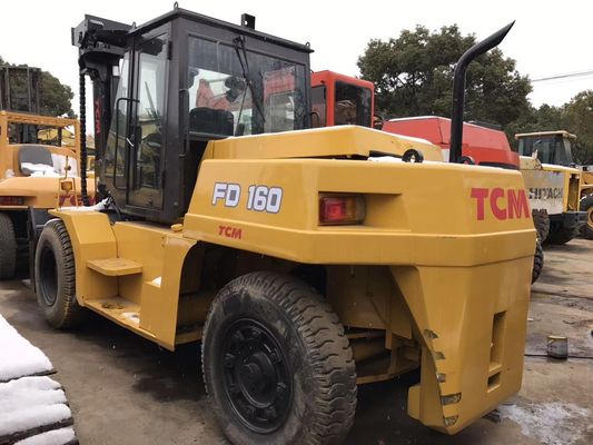 16 Tonnen 16 Tonnen 15 Tonnen 15 Tonnen Diesel-Gabelstapler für den Betrieb von Industriefahrzeugen bei TCM-Gabelstapler