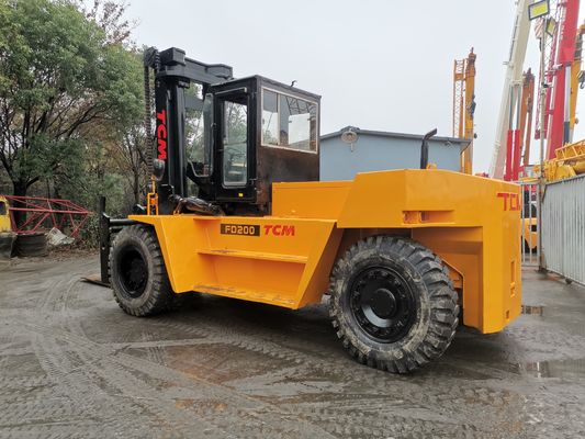 Vielseitiger Hubstapler 20 t 10000 kg Gabelstapler mit Wechselstromheizung und Routine Gabelbreite
