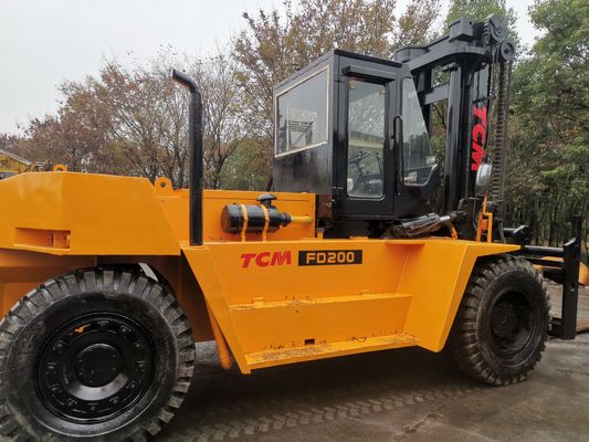 TCM 20 Tonnen Diesel-Gabelstapler FD200 FD250 für Container in gutem Zustand