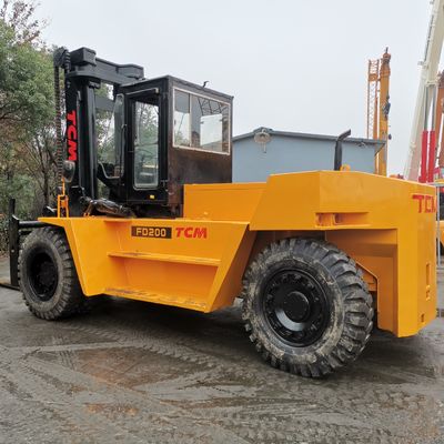 TCM 20 Tonnen Diesel-Gabelstapler FD200 FD250 für Container in gutem Zustand