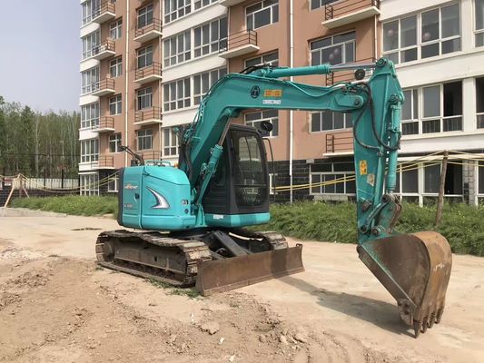 Gebrauchtes Kobelco SK70SR-Crawlerbagger mit Nennlast von 3 Tonnen