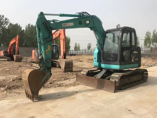 Gebrauchtes Kobelco SK70SR-Crawlerbagger mit Nennlast von 3 Tonnen