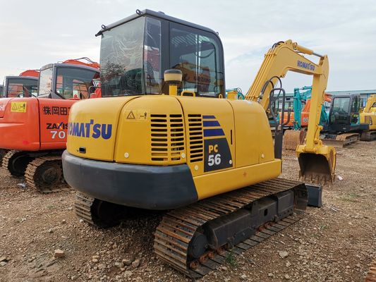 5000 KG 65KM 2022 Komatsu Pc56-7 Digger Gebraucht 5 Tonnen Mini Bagger in Shanghai