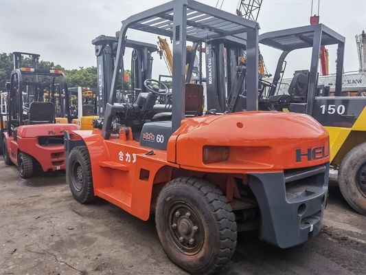 Einzelhandel mit gebrauchten HELI 6 Tonnen Diesel Gabelstaplern CPCD60 mit Wettbewerb