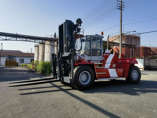 25 Tonnen langwertiger Kalmar-Forklift mit Seitenverschiebung und 3 Masten-Forklift Dieselmotor
