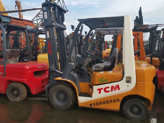 2500 kg Gewicht Gebraucht TCM Gabelstapler FD25T6 2,5 Tonnen Japan Original in gutem Zustand